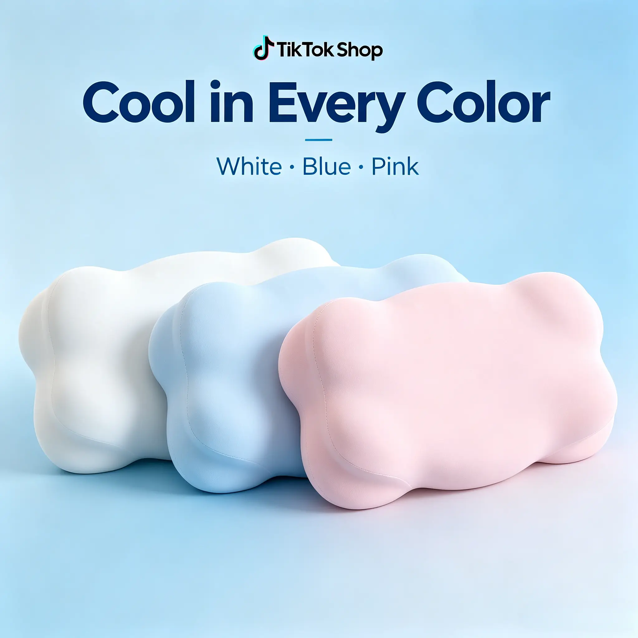 Cooling Cervical Memory Foam Neck Pillow - Custom-Shaped Cloud Feel, Nylon Spandex Cover, Slow-Rebound Pressure Support, Compact Ergonomic Contour for Back Sleepers, Back and Neck Care, Travel Bedroom Gift, Body Cooling Neck Pillows