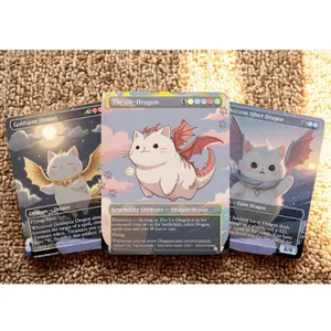 Ur-Dragon Proxy Commander Deck, 100 Cards + 8 Free Tokens | Cute Custom Full Art | MuraProxyArt