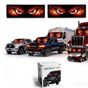 LED Car Sign,Flexible USB 5V LED Store Sign with Bluetooth App Control Custom Text Pattern Animation Programmable Display for Store Car Bar Hotel IP66 Waterproof