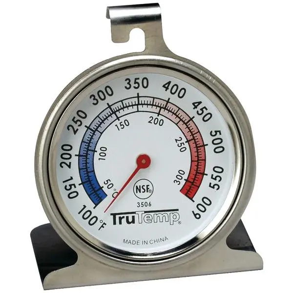 212 MAIN 3506 Stainless Steel Oven Thermometer - 2.5 in Dial-Type, Accurate Cooking Tool for Home Kitchen & Home Improvement Use