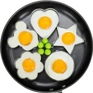 Stainless Steel Pancake Shaper Fried Egg Mold Kitchen Utensils