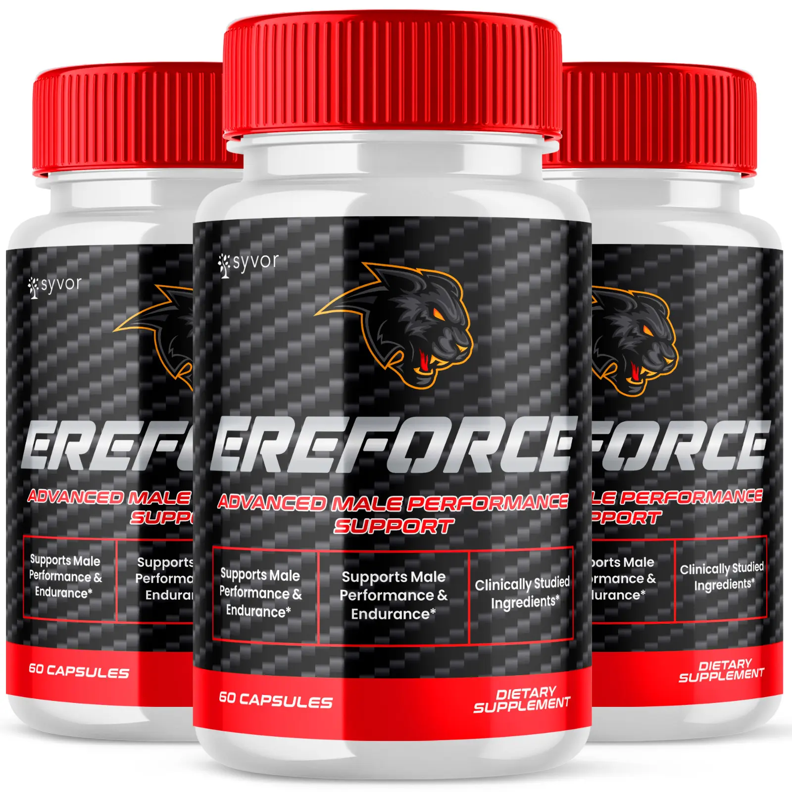 (3 Pack) Ereforce Pills for Men Advanced Formula Vitamin Supplement 180 Capsules