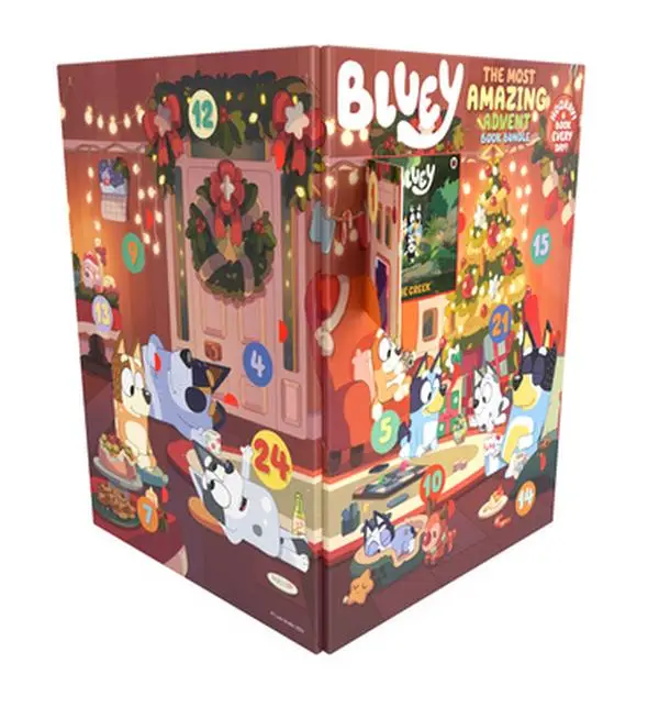 Bluey: The Amazing Advent Calendar Book Bundle -- Penguin Young Readers Licenses - Paperback
