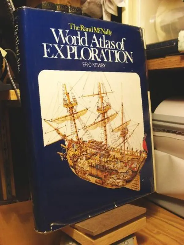 USED-The Rand McNally World Atlas of Exploration by Eric Newby (Hardcover)