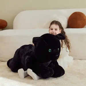 IKASA Giant Cat Stuffed Animal Plush Toy,Big Large Jumbo Soft Toys,30" Cute Huge Size Fluffy Plushy Fat Plushie,Gifts for Kids