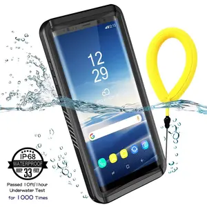 JTL Waterproof Phone Cases for Samsung Galaxy S25 S23 S22 S24 Ultra S20 S10 S9 S8 Plus Cover Screen Protector Float Strap Phone Case