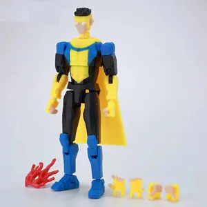    9L3D Printe Dummy13 T13 Unbeatable Mark Grayson Bulletproof Mark Grayson Action Figure Multi-Jointed Collectible Model Toy T13