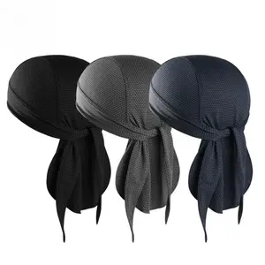 3 Pieces Elastic Sports Bandana Set, Quick-Dry Breathable UV Shield Pirate Headscarf, Adjustable Fit Outdoor Sun Protection Hat for Daily Sports