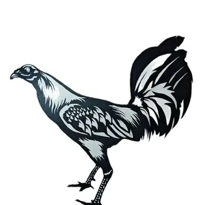 Gamefowl Decal #9 Sticker - 651 Vinyl for Cars, Trucks, and Boxes - Durable Decal for Unique Vehicle Decoration