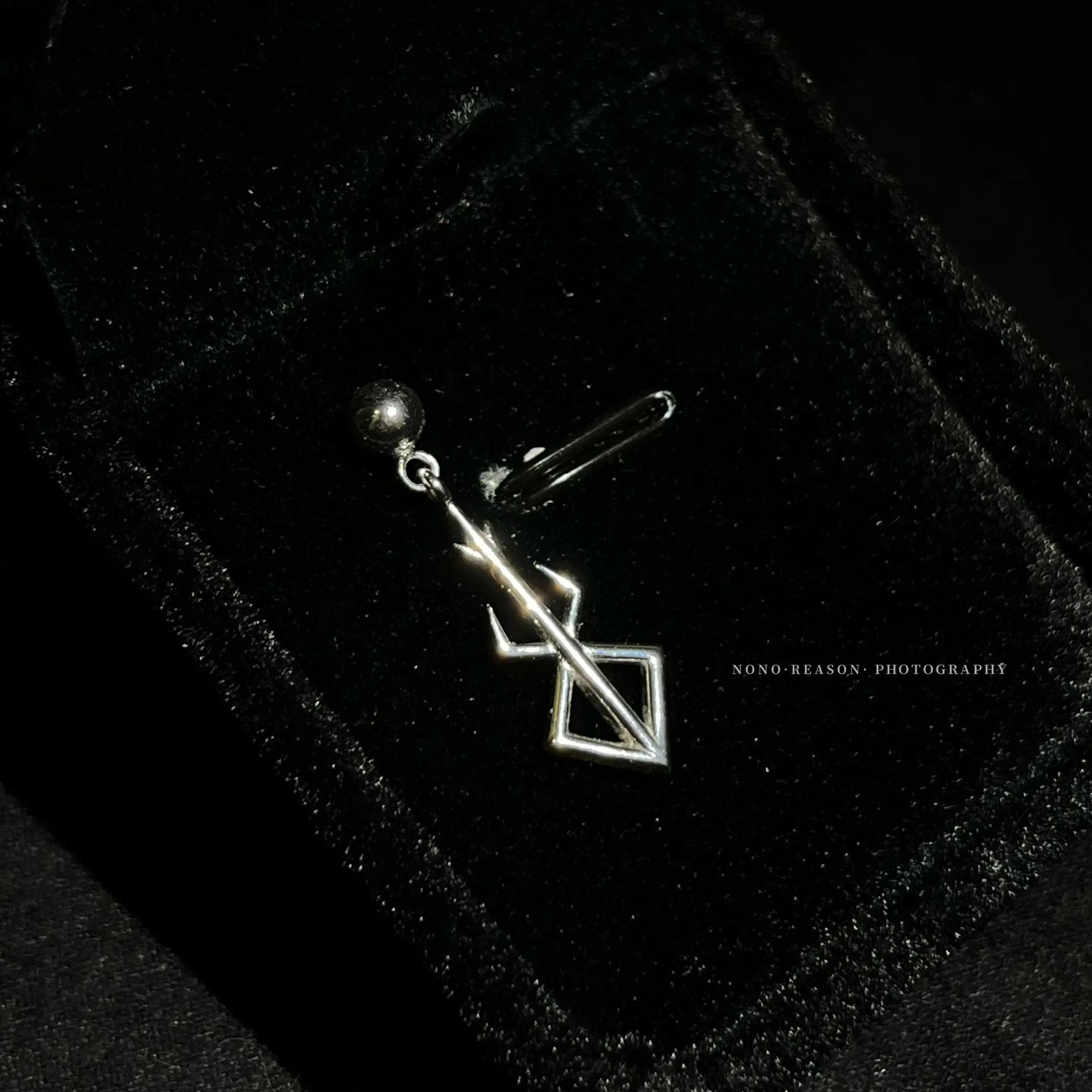 Dark Anime Accessories Brand of Sacrifice Earring Berserk Stud Unisex Piercing Gift for Gym, Alt, Anime Love