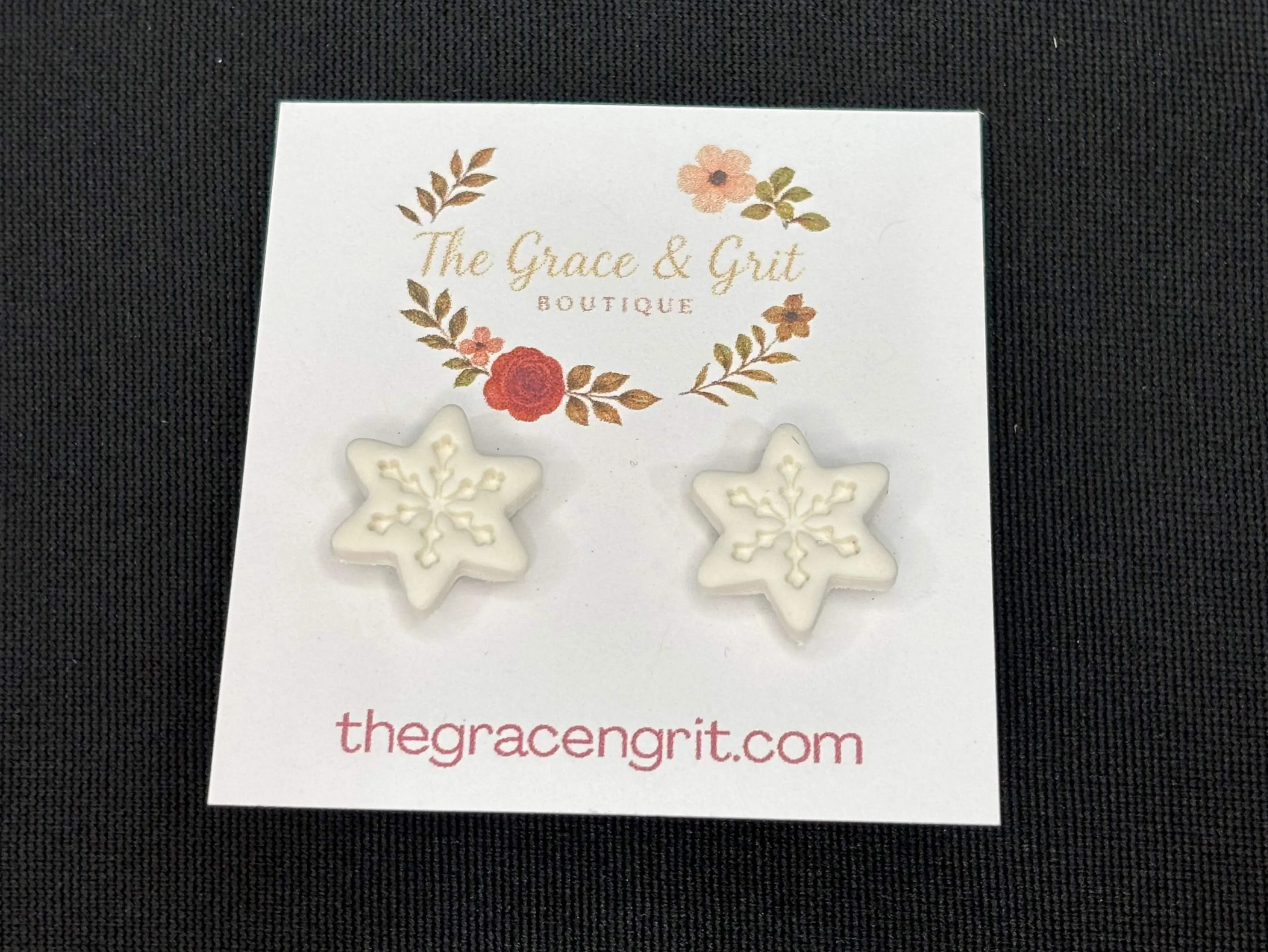 Snow Flake Earrings