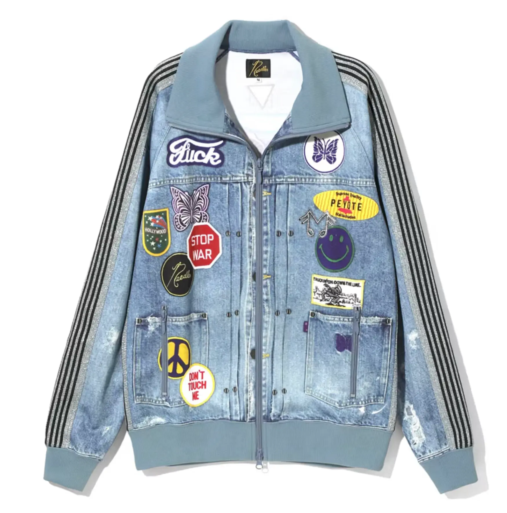 Needles X Midnight Studios Blue Track Jacket Size XL