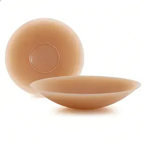 Sticky Circles Silicone Bra Inserts | Medical-Grade Adhesive-Free | Non-Toxic & Reusable for 10 Wears | Seamless Coverage & Support Invisible Push-Up