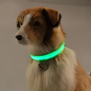 Light-up dog collar, adjustable dog collar that glows in the dark, waterproof dog collar suitable for small dogs
