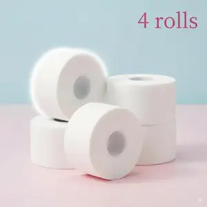 Strong Adhesive Sports Tape, Easy Tear No Residue, Multi-Functional Support & Protection, Ideal for Athletes, Fitness, Post-Recovery (2/4 Rolls)