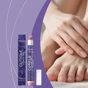 3-in-1 Nail & Cuticle Care Pen – Gentle Daily Cleaner for Fingernails & Toenails, Hydrates Cuticles, Cleans Under Nail Tips, Prepares for Manicure, Portable Brush Tip Applicator