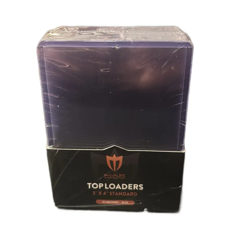 Sealed Max Protection 3x4- 25 ct 35pt Toploaders