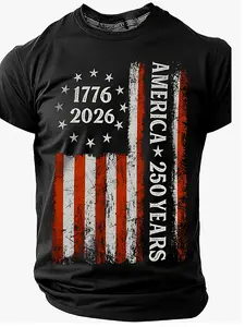 Men's Patriotic Christian Faith Tshirt American Flag Cross Printed Short Sleeve Faith Overcomes Fear Casual Crew Neck Top Gift for Patriots and VeteransHappy Mother Day Shirt for Mom Best Mom Ever Graphic Tee Gift