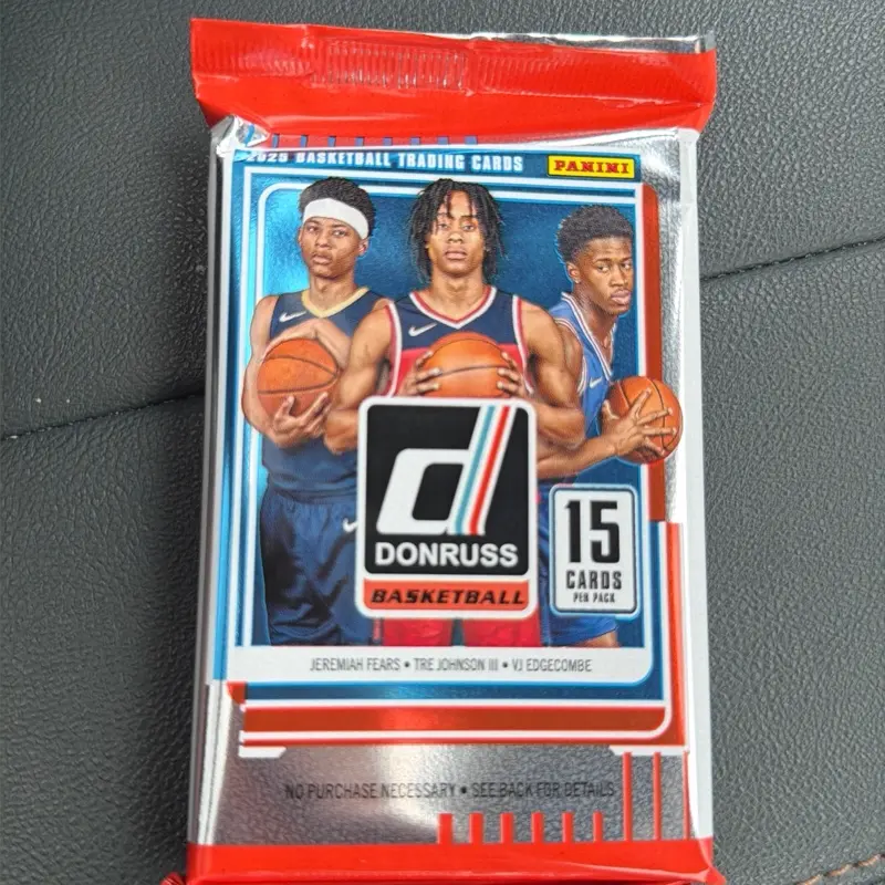 2025/2026 Donruss Basketball Single Trading Card Pack