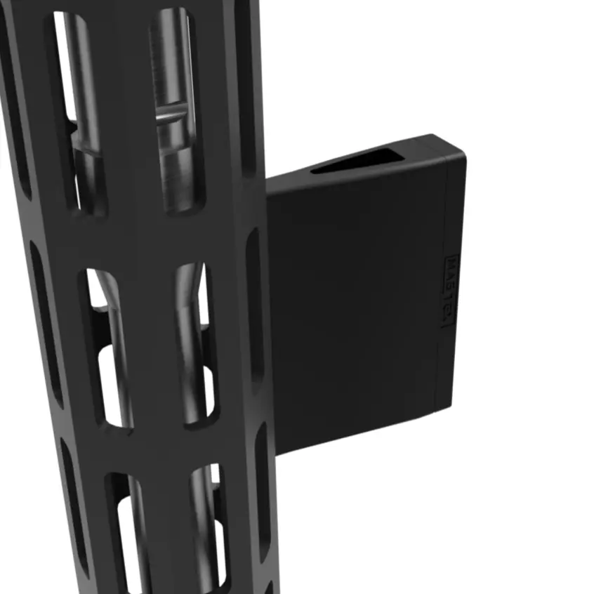 MagTEX M-LOK Vertical High-Profile AR Wall-Mount Rack - Heavy-Duty Polycarbonate, M-LOK Compatible, 25lb Secure Fit, Easy Installation for Hunting Gear Display & Room Organization, Tactical Accessories, Rifle Display, Vertical Profile