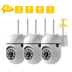 3-Pack 4mp Security Camera Indoor, 2.5k Baby Monitor Pet Camera 360°, WiFi Camera with One-Touch Call, Smart Motion Tracking, IR Night Vision