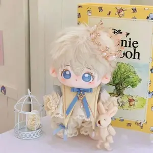 Action 20cm Doll Cosplay Clothing Noble Prince Sets Handsome Boys Plushies Outfit Replacement Suits Collectible Anime Peripheral