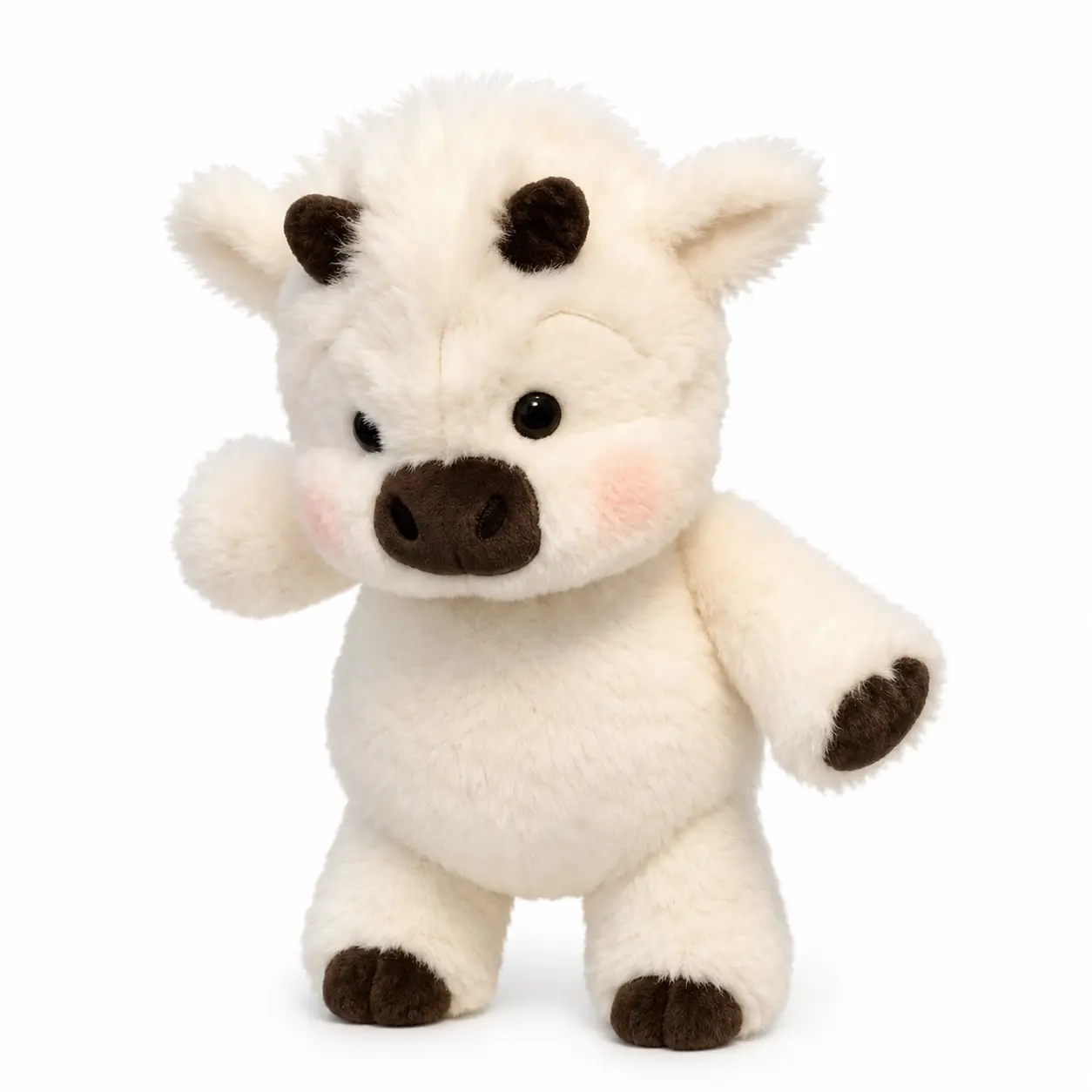Highland Cow Plush Toy, Soft Stuffed Animal Pillow, Cute Farm Cow Plushie for Room Decor, Couch & Bed, Multiple Colors kids birthday gift