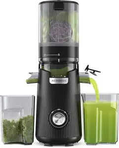 100oz Cold Press Juicer | Whole Fruit Feed Chute | Quiet & Easy to Clean