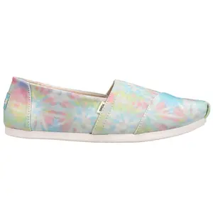 TOMS Womens Alpargata Slip On Flats Casual - Multi