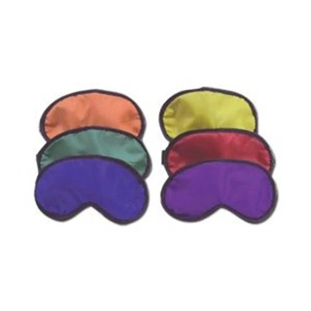 212 MAIN Pet Blindfold Mask Set - 6-Piece Polyester Dog & Cat Accessories, Comfortable Fit, Easy-to-Wear Elastic Strap with Hook and Loop, Colorful Set, Included Storage Bag for Team Building Activities