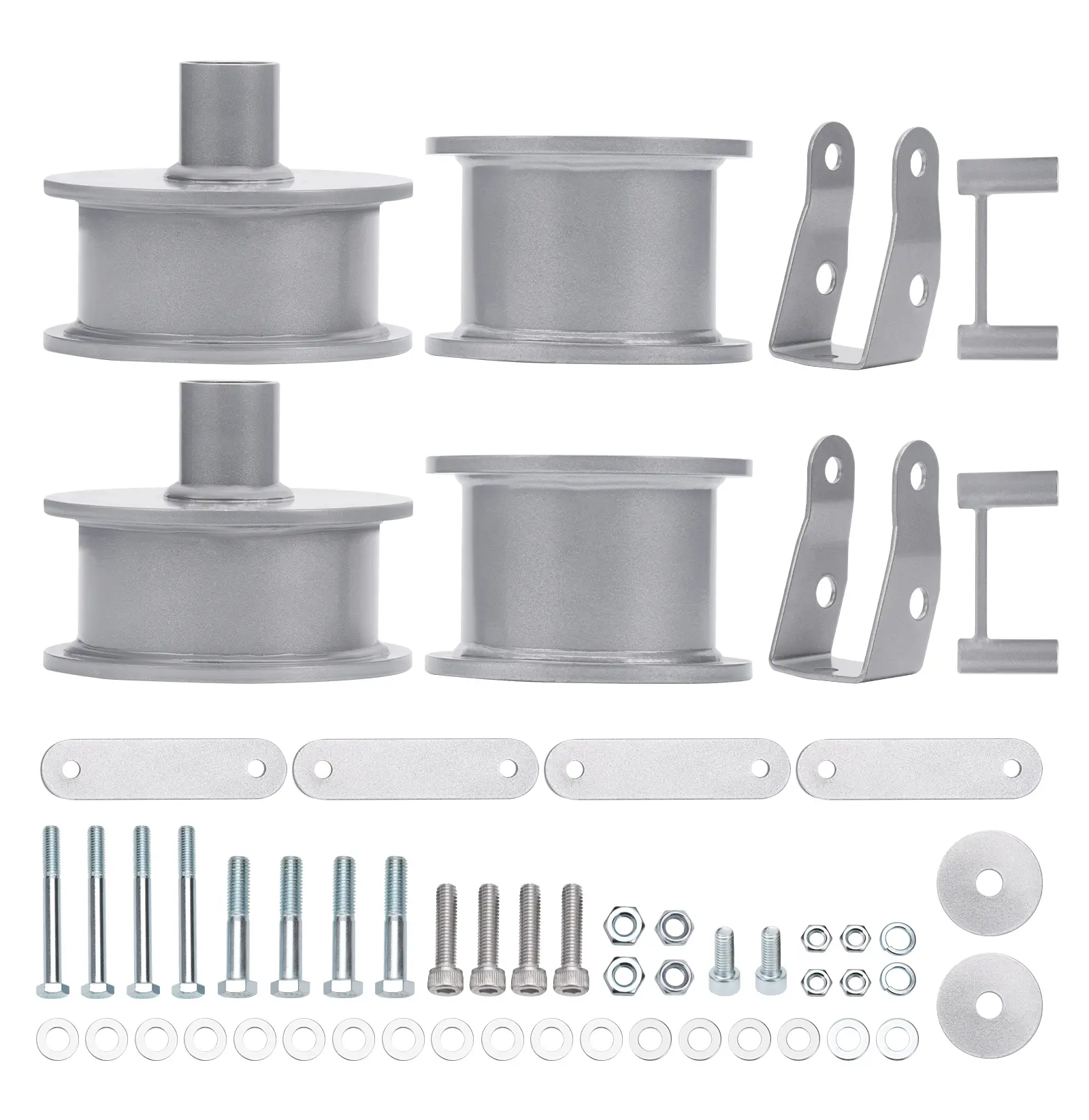 3 Front Rear Lift Leveling Kitcompatible compatible for Jeep Wrangler JK Mount Extenders 2x2 4x4