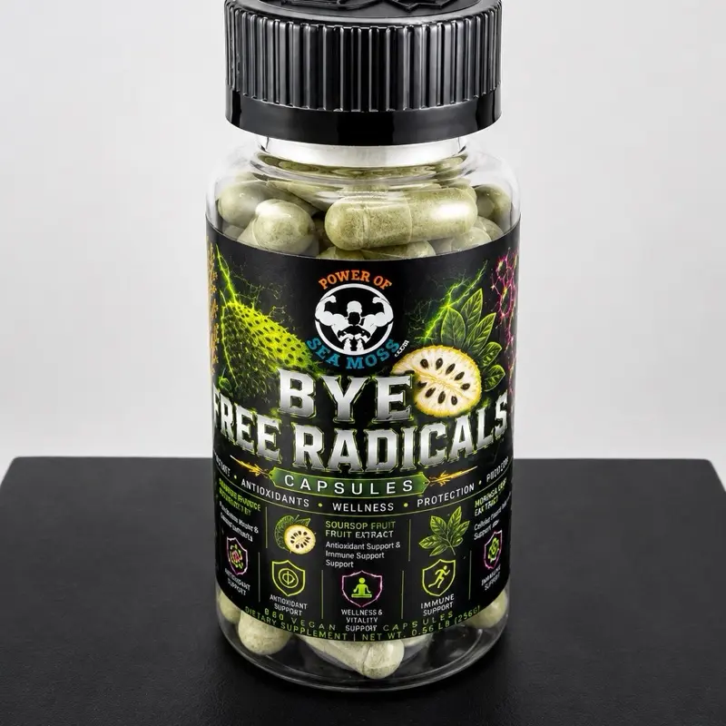 Free Radical Damage assistance capsules