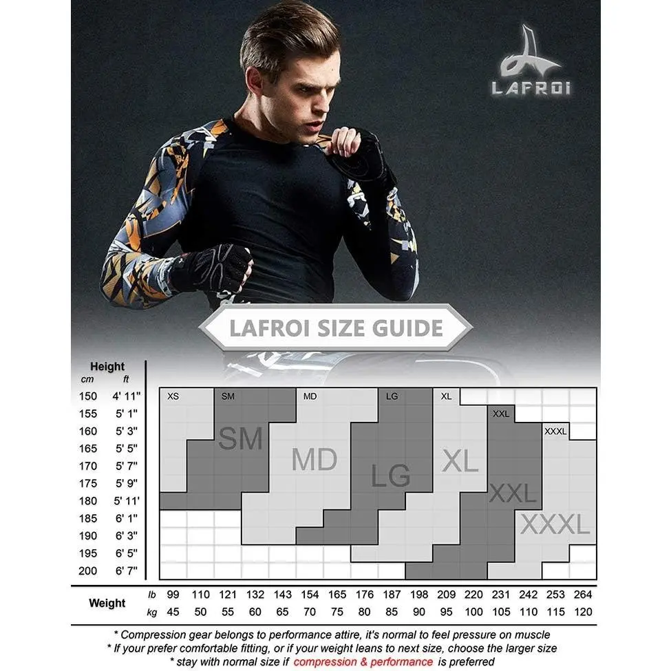 Men's Long Sleeve UPF 50+ Baselayer Skins Performance Fit Compression Rash Guard Men's Long Sleeve UPF 50+ Baselayer Skins Performance Fit Compression Rash Guard