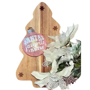 Santa’s Favorite Nurse Ornament - Festive Christmas Decoration