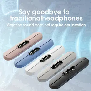 Bone Conduction Wireless Sleep Music Box - 3Rd Gen High-Tech Under-The-Pillow Design, Exclusive Music Without Distracise Reducttions, Noion, Timed Shutdown, Supports Card Mode, Rechargeable Lithium Battery, Type-C Charging