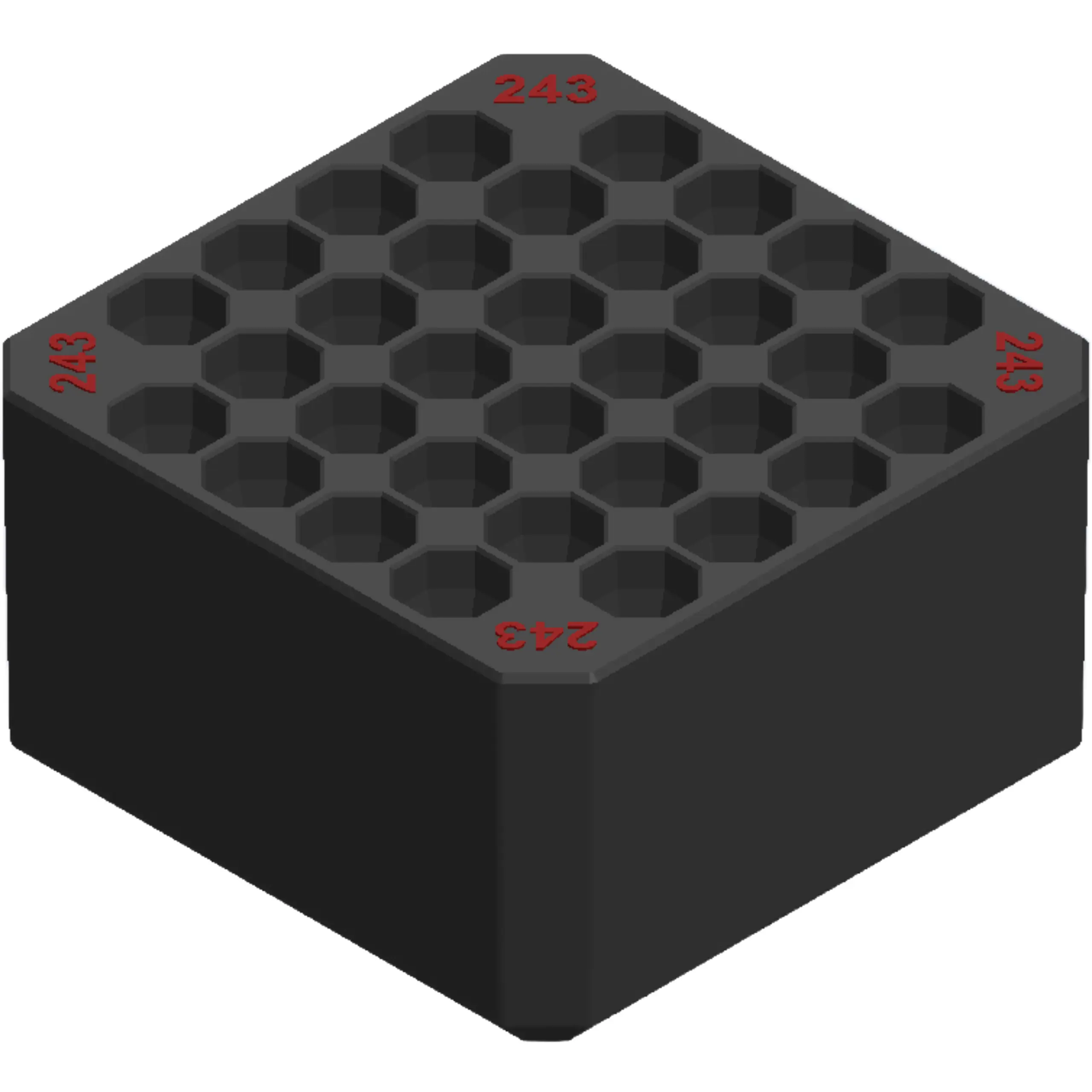 SMALL TRAY 243 WIN RED