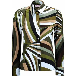 Authentic Emilio Pucci Multicolor Viscose Shirt
