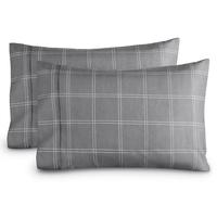 Modern Plaid - Grey/White