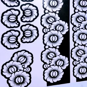 Henna Stencils Feet Set for Temporary Designs Feet Palm & Fingers Easy Apply Remove Elegant Stickers for Wedding Party Use Affordable & Convenient