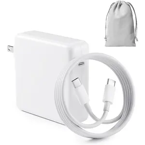Mac Book Air Charger - 96W USB C Charger, Fast Charger for MacBook Pro M1 M2 M3 M4, Ipad Pro, Smart Phone and All USBC Device,Extra a Storage Bag for Travel/School/Business Trip