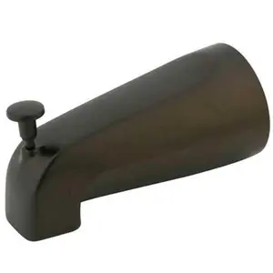 Kingston Brass  Kingston Brass  5 in. ZINC Tub Spout with Diverter Oil Rubbed Bronze