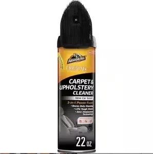 22oz Fresh Fx Power Foam Carpet and Upholstery Cleaning Solution, New Car Scent 3-in-1 Stain Lifter, Odor Eliminator for Automotive Use