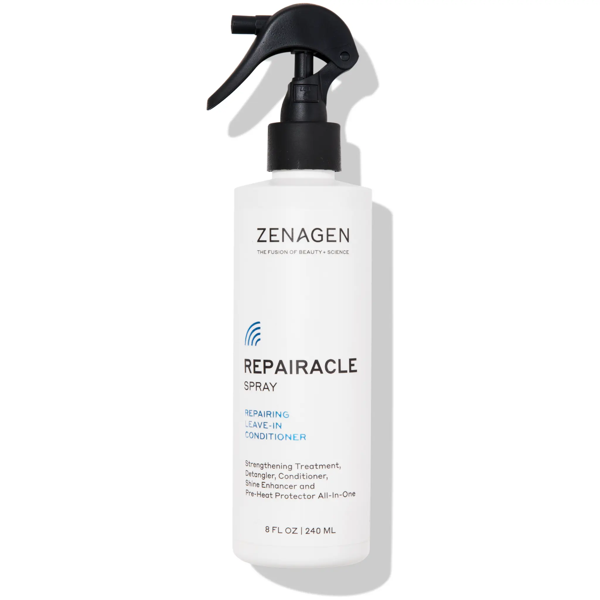 Zenagen Repairacle Spray Leave-In Conditioner - Advanced Plant-Based Formula for Hair Care, Cleansing & Protection - 8 FL OZ / 240 ML