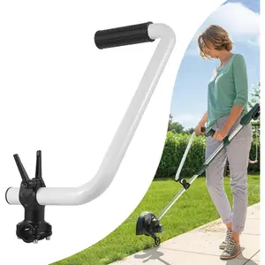 Ergonomic Weed Eater Handle Extension Back Saver String Trimmer Lawn Trimmer Grip Handle for Yard Weedeater Handle