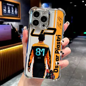 Racer Number 81 O-Oscars P-Piastri'S Phone Case Is Compatible with for iphone 17, 16E, 16, 15, 14, 13, 12, 11 Mini Pro Max Featuring a Transparent Soft Back Cover