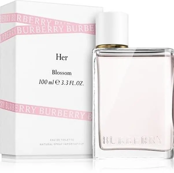 Burberry Her Blossom for Women Eau de Toilette Spray 3.3 oz / 100 ml - Fresh Floral Women's Designer Fragrance