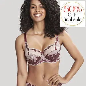 Panache Clara Full Cup Bra in Plum 7255