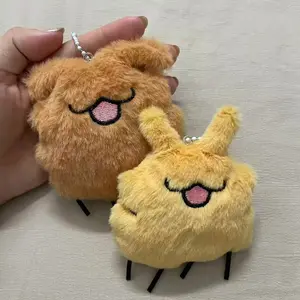 Homemade Flea Dog Plush Doll Pendant with Vocal Creativity, Cute Gift Collection