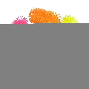 Puffer Ball Snake Toy, Stress Reliever Toy for Hand Wrist Finger Exercise Squeeze Therapy, Party Favor, 6" (6-Pack)