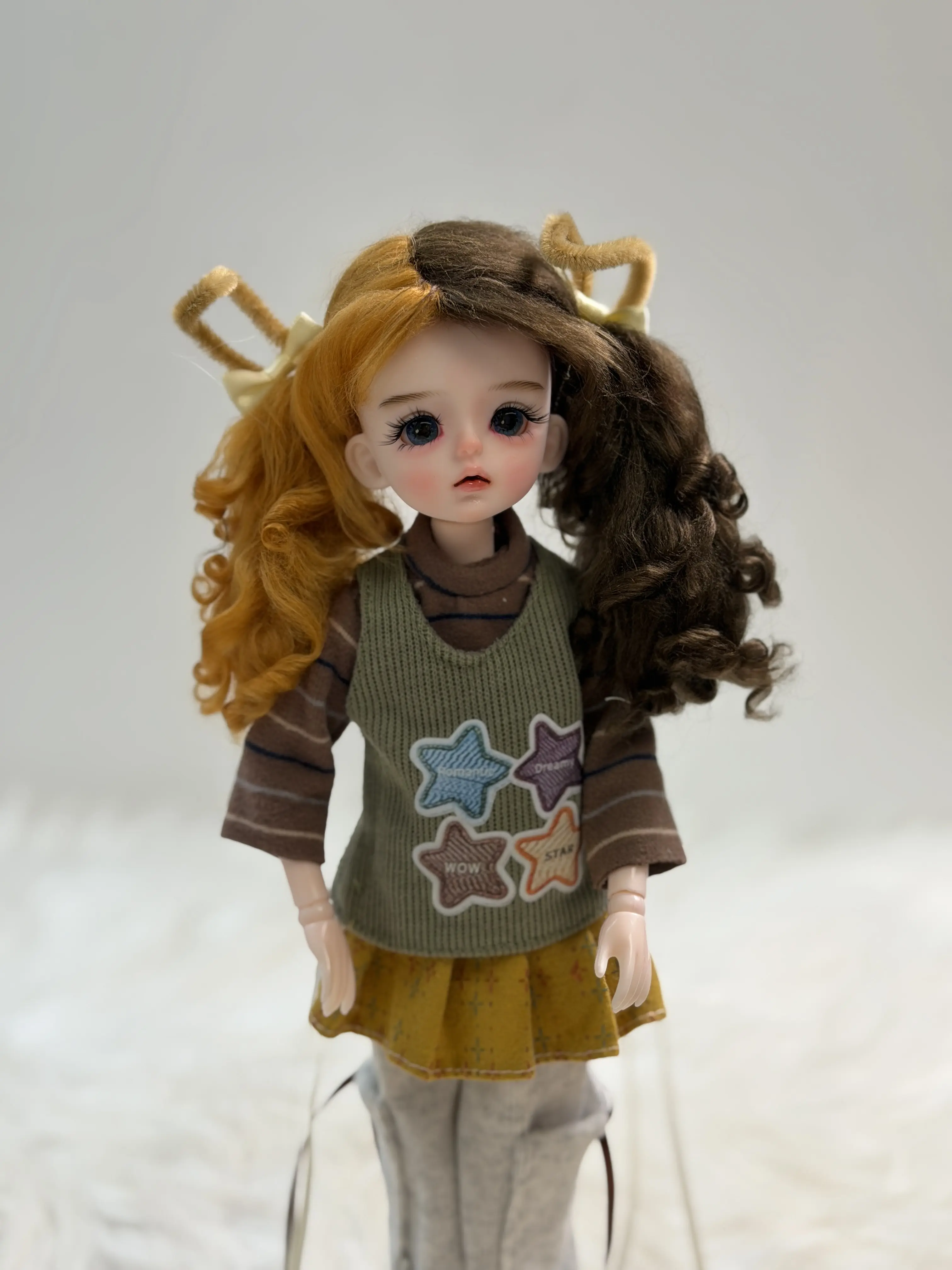 「70」-Doll Fits Handmade Articulated Art Doll | Numbered Collectible Figure